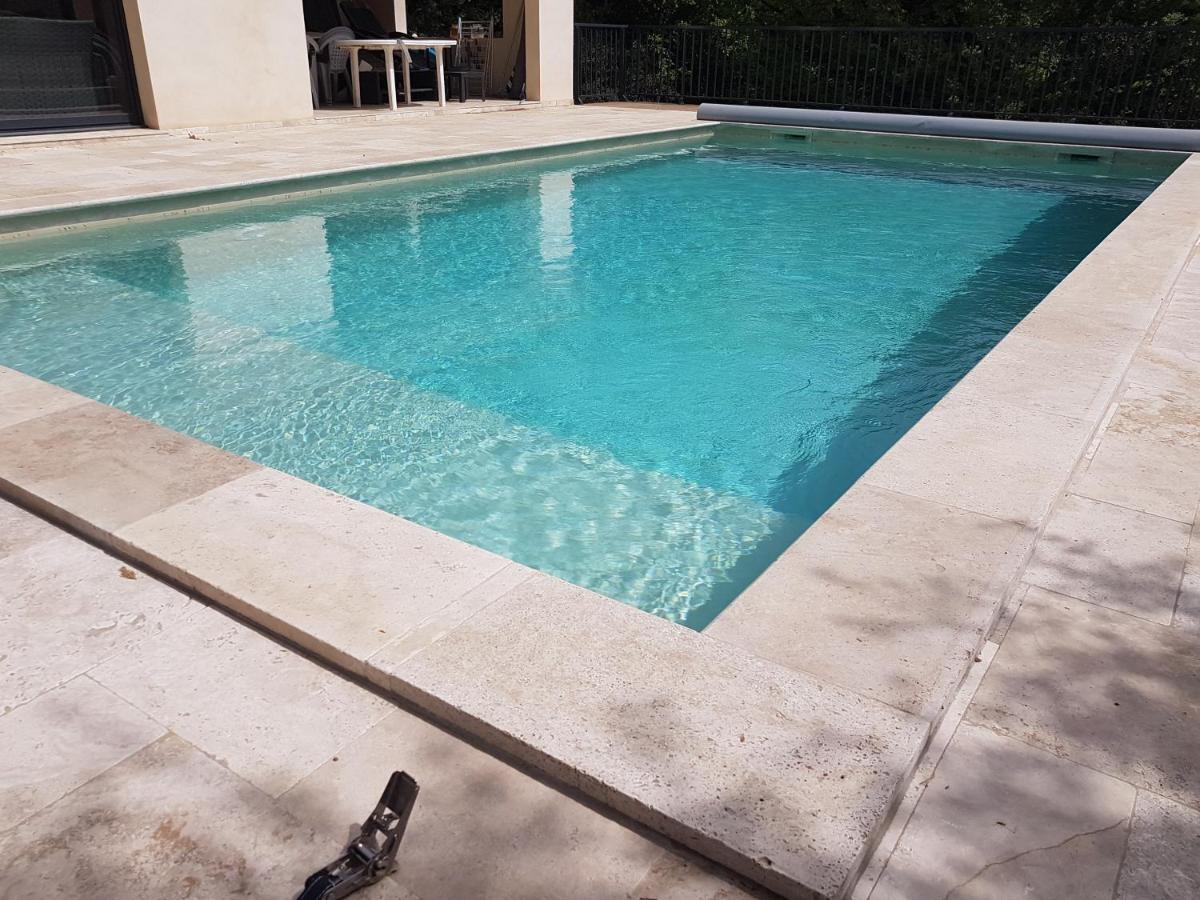 La Casita Villa Avec Piscine Pres D'Uzes Saint-Laurent-la-Vernède 外观 照片